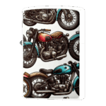 垂直単気筒バイクのエンジン音魅力ジッポーライターZIPPO