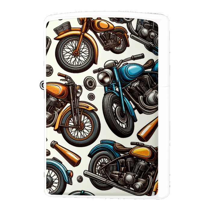 昔懐かしバイクのジッポーライターZIPPO