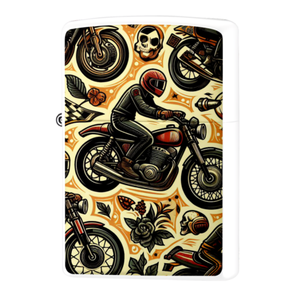 バイクが好きな人の柄ジッポーライターZIPPO