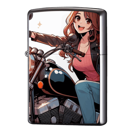 アメリカンライダー女の子ジッポーライターZIPPO