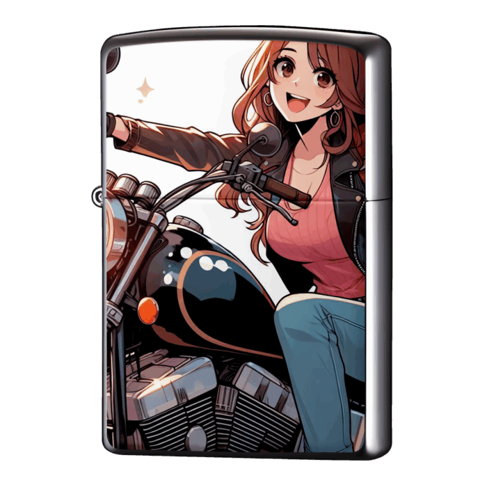 アメリカンライダー女の子ジッポーライターZIPPO