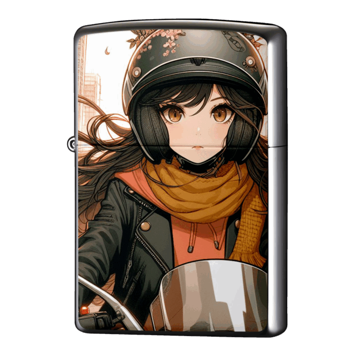 バイク女子の通勤ジッポーライターZIPPO