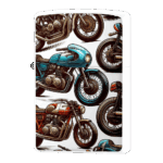 クラシックレプリカバイク柄ジッポーライターZIPPO