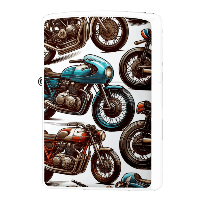 _c4cbe788-f523-4540-ab79-b05d93ee8168 クラシックレプリカバイク柄ジッポーライターZIPPO