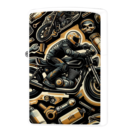 ライダーのすべてを集約収納イラスト柄ジッポーライターZIPPO