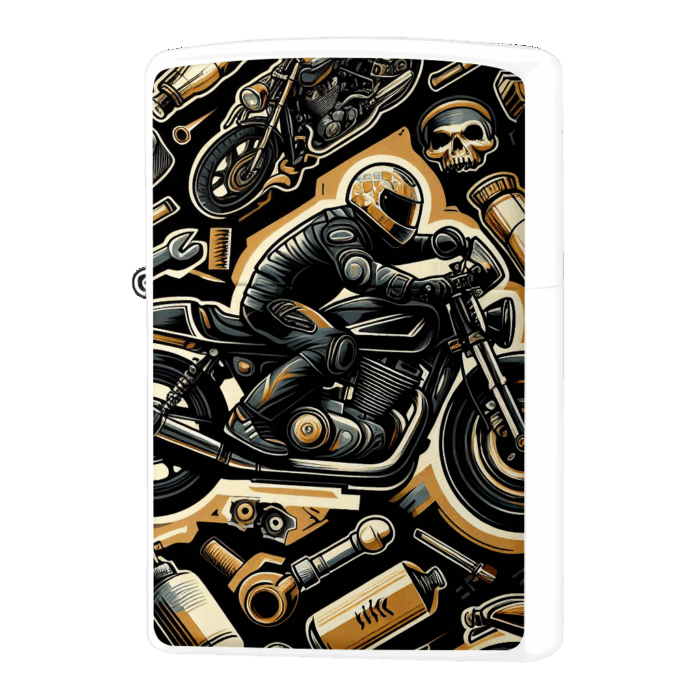 ライダーのすべてを集約収納イラスト柄ジッポーライターZIPPO