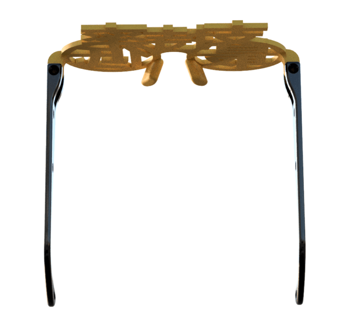 支持率最低メガネ