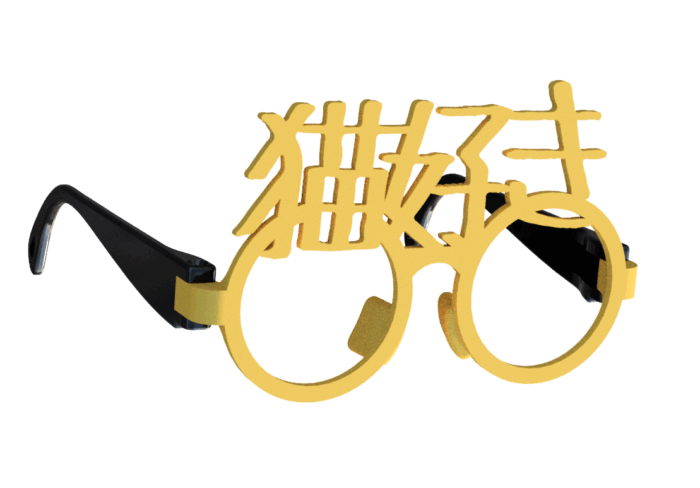 猫好きメガネ/パート１　にゃんこ好きのためのインスタ眼鏡