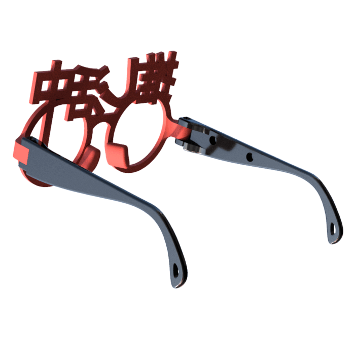 「推し活」にぴったりの伊達めがね