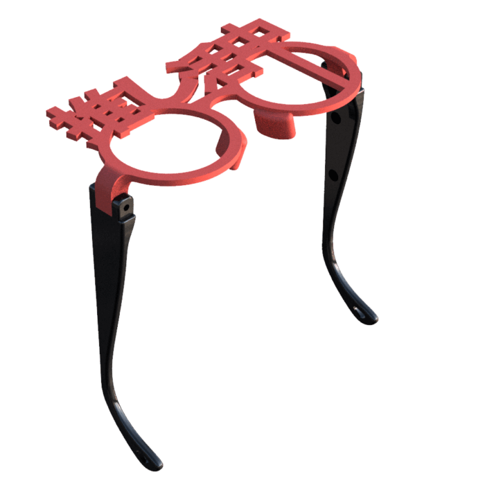 「推し活」にぴったりの伊達めがね