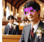 婚活中の男が伊達眼鏡