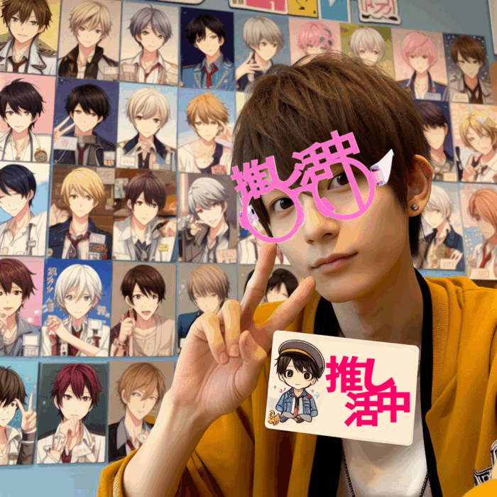 「推し活」をしてる男性専用の伊達眼鏡