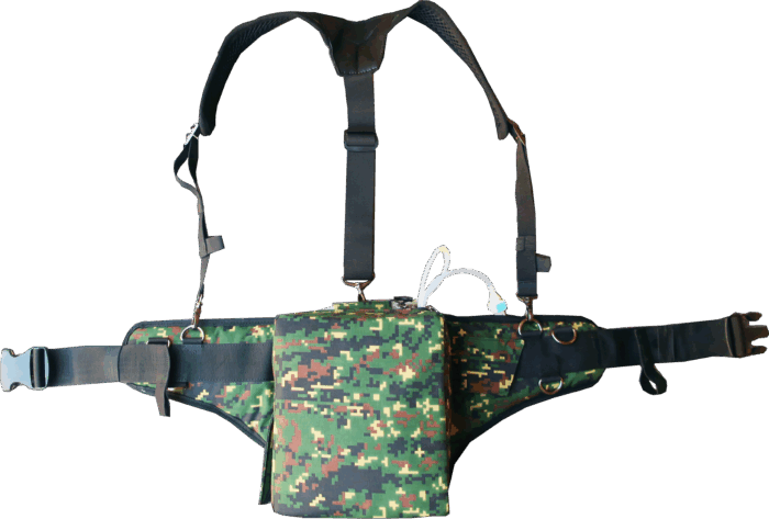 ショルダーベルト付き水冷服