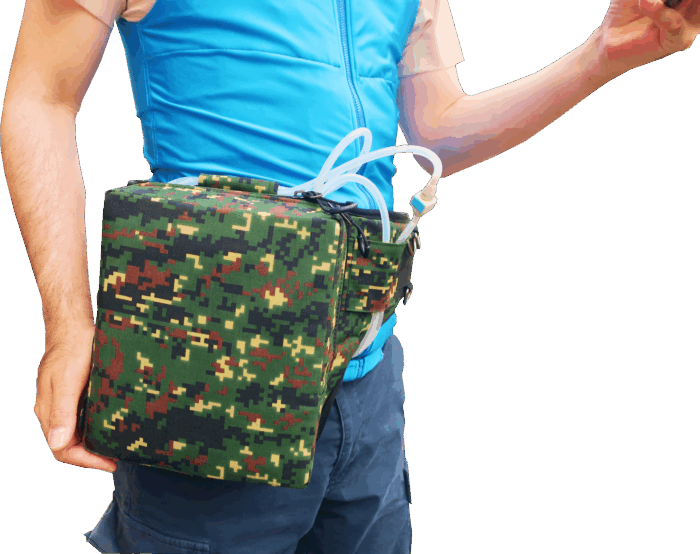 回転可能　弱冷型水冷服エントリーモデル