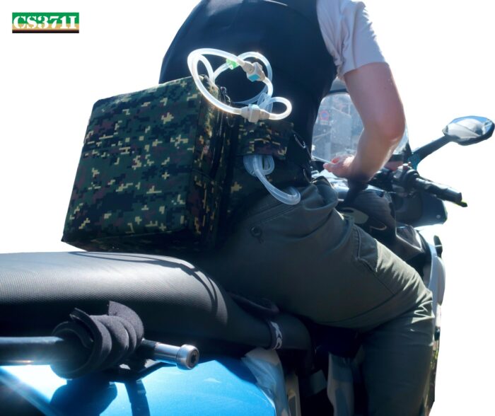 シートに当たるCS371i熱中症対策人間エアコン冷却着衣ベスト型水冷服(下着)サラリーマンエアコン【371iEZ3R】