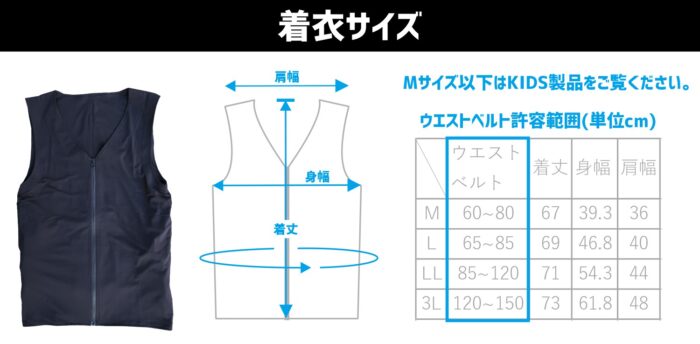 セール 水冷式の人体冷却服