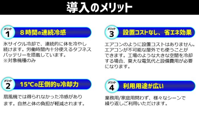 ez3r031 人間エアコンはこんな人におすすめ 車両工場、車両整備、車両基地設備、鉄道工事