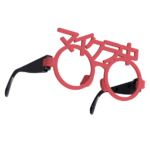 マイクラ中の伊達眼鏡　レッド