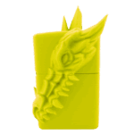 ドラゴンデザイン立体ジッポーライター３D龍ZIPPOライトグリーン