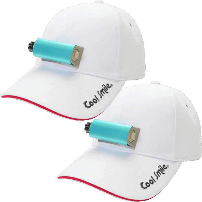 CoolSmile(R)冷える帽子クールスマイルＣＳ101ホワイト