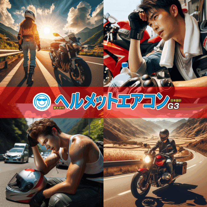 helmet-g3-04 【熱中症対策】画期的な頭を冷やす連続冷却ヘルメットエアコンG3(フード) - 画像 (7)