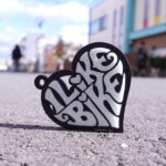ハート形の「I LIKE BIKE」蓄光キーホルダー　アイライクバイク - 画像 (17)