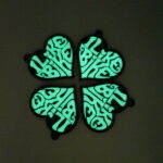 ハート形の「I LIKE BIKE」蓄光キーホルダー　アイライクバイク - 画像 (19)