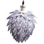 「ルミナリーフ（ひかりば）6W・LED」葉が織りなす繊細なデザインと、温かな光が融合したペンダントライト