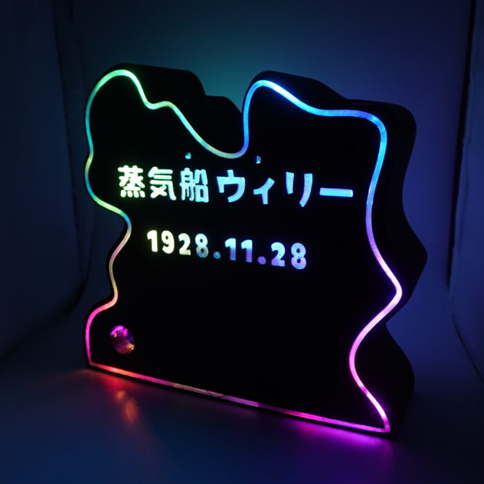 ミッキーマウスの蒸気船ウイリーデザインでライトボックス - 画像 (3)