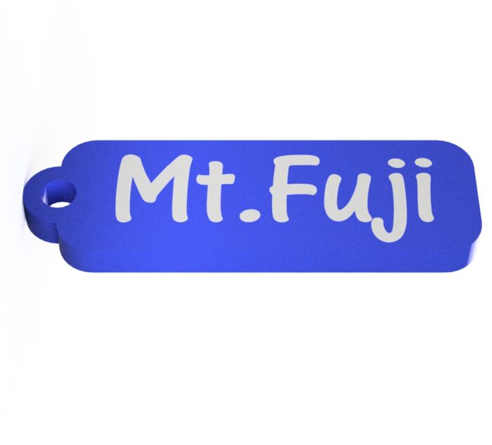 富士山　Mt. Fuji　山梨・静岡　観光名勝キーホルダー - 画像 (3)