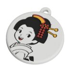 🌸 和の粋を日常に 🌸 舞妓さんデザインのキュートなキーホルダー - 画像 (5)