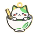 抹茶猫キーホルダー MATCHA CAT