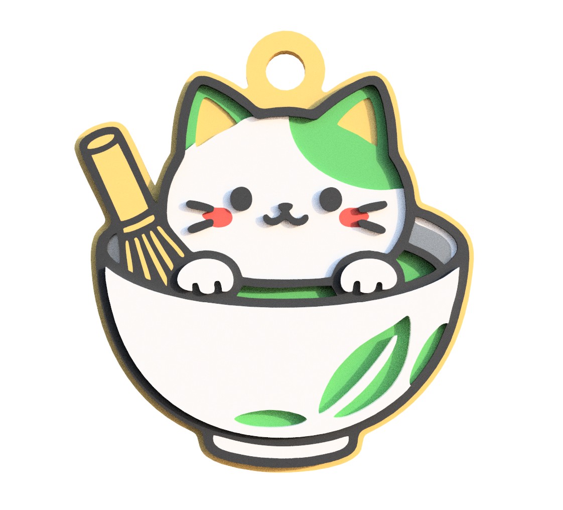 スクリーンショット 2025-11-03 115331 抹茶猫キーホルダー MATCHA CAT
